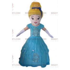 Costume de mascotte BIGGYMONKEY™ de princesse de la Belle au