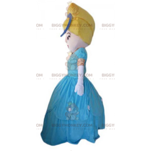 Costume de mascotte BIGGYMONKEY™ de princesse de la Belle au