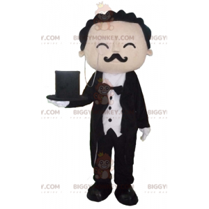 Well Dressed Butler Butler BIGGYMONKEY™ Mascot Costume –