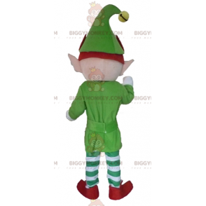 Elf Leprechaun BIGGYMONKEY™ Mascot Costume Dressed in Green