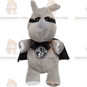 Fantasia de mascote de coelho mascarado BIGGYMONKEY™ com capa –