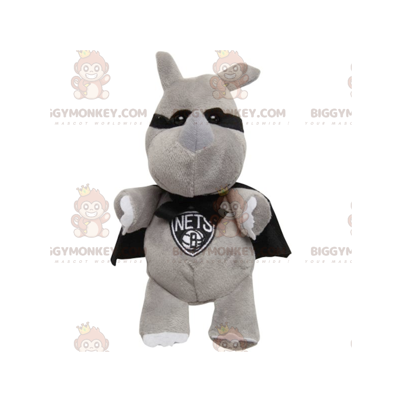 Masked Bunny BIGGYMONKEY™ Mascot Costume with Cape –