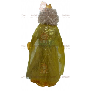 Costume de mascotte BIGGYMONKEY™ de reine de princesse en robe