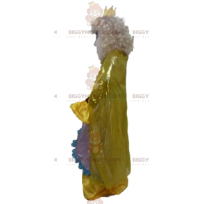 Disfraz de mascota BIGGYMONKEY™ Princesa reina con vestido