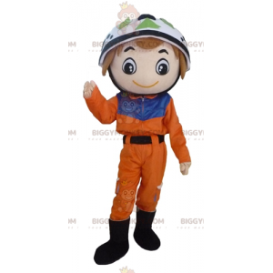 Traje de mascote de salva-vidas alpinista BIGGYMONKEY™ –