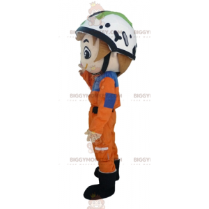 Costume de mascotte BIGGYMONKEY™ de sauveteur-secouriste de