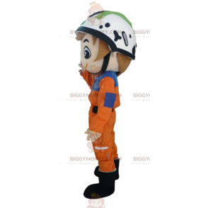 Costume da mascotte da bagnino scalatore BIGGYMONKEY™ -