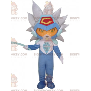 Manga-Videospielfigur BIGGYMONKEY™ Maskottchen-Kostüm -