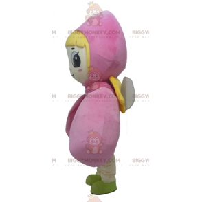 BIGGYMONKEY™ Mascot Costume Blonde Girl With Little Wings –