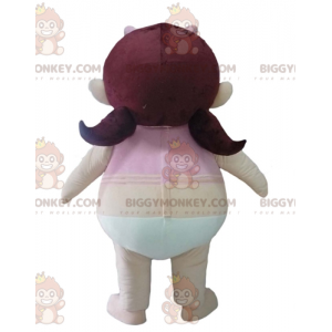 BIGGYMONKEY™ Costume da mascotte Ragazza in mutandine con