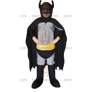 Kostým maskota Batmana, slavného komiksového a filmového hrdiny