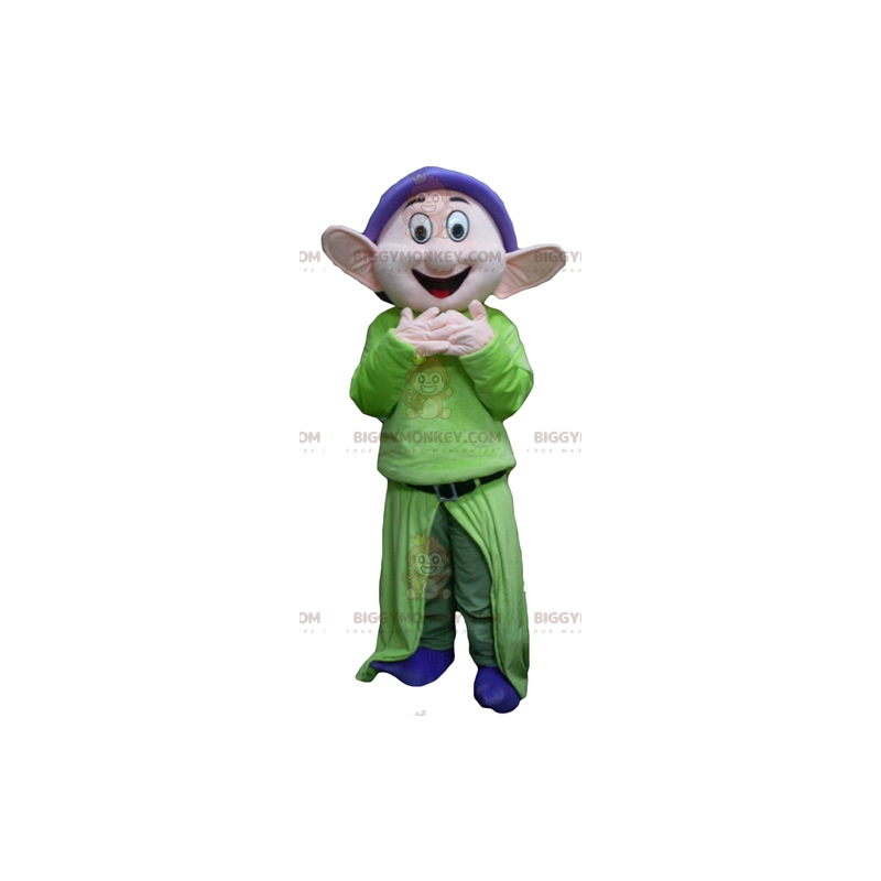 Costume da mascotte di Biancaneve Famoso Dwarf Dopey