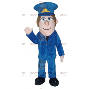 Costume de mascotte BIGGYMONKEY™ de gardien de zoo d'homme en