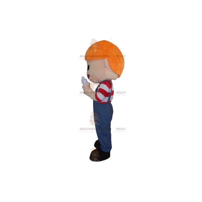 Ginger Boy de macacão com sorvete BIGGYMONKEY™ Fantasia de