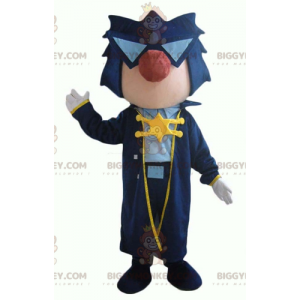 Traje de mascote BIGGYMONKEY™ de músico de rock star com casaco