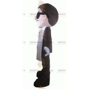 Kostium maskotki BIGGYMONKEY™ Wąsy Biznesmen, garnitur i krawat