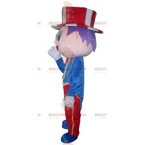 Showman BIGGYMONKEY™ Mascot Costume with Suit and Hat -