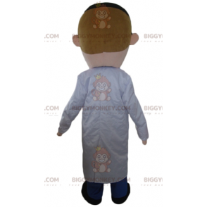 Doctor Mascot Costume BIGGYMONKEY™ Doctor i vit rock -