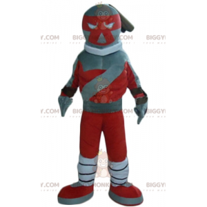 Costume da mascotte BIGGYMONKEY™ giocattolo robot rosso e