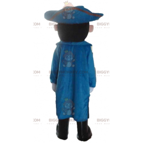 Costume da soldato vintage BIGGYMONKEY™ mascotte in abito blu e