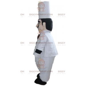 Costume da mascotte da chef BIGGYMONKEY™ con cappello e baffi -