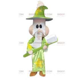 Wizard Wizard Giant Toothbrush BIGGYMONKEY™ Mascot Costume -