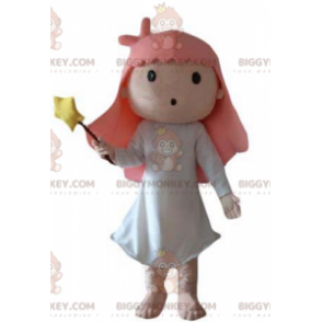 Kostým maskota Little Witch Fairy Girl BIGGYMONKEY™ –