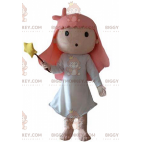 Little Witch Fairy Girl BIGGYMONKEY™ Maskottchenkostüm -