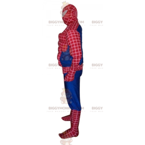 BIGGYMONKEY™ maskotdräkt av Spiderman, den berömda seriehjälten