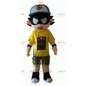 Costume da supereroe da bambino BIGGYMONKEY™ con benda sugli