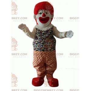 Very realistic and impressive clown BIGGYMONKEY™ mascot costume