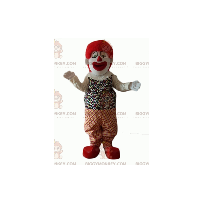 Costume de mascotte BIGGYMONKEY™ de clown très réaliste et