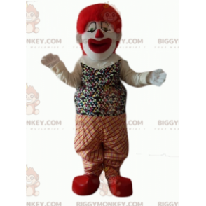 Costume da clown BIGGYMONKEY™ molto realistico e impressionante