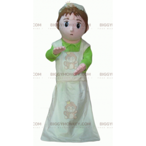 Cartoon Housekeeper BIGGYMONKEY™ Mascot Costume –