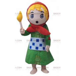 Little Match Girl BIGGYMONKEY™ Mascot Costume - Biggymonkey.com
