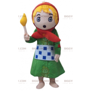 Fantasia de mascote Little Match Girl BIGGYMONKEY™ –