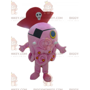 BIGGYMONKEY™ Gigantisch roze octopus-mascottekostuum met