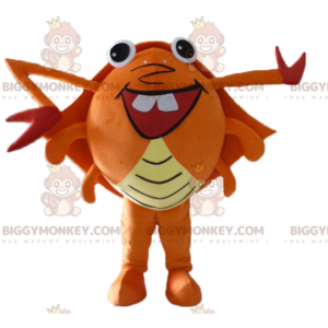 Fantasia de mascote BIGGYMONKEY™ de caranguejo gigante vermelho