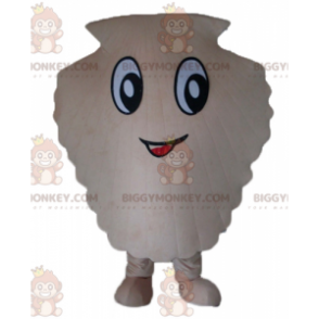 Kostým maskota obří bílé mušle BIGGYMONKEY™ – Biggymonkey.com