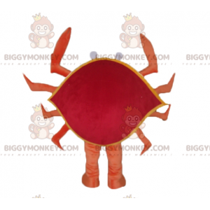 Costume da mascotte BIGGYMONKEY™ da granchio gigante arancione