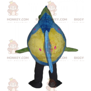 Costume de mascotte BIGGYMONKEY™ de poisson très joli et coloré