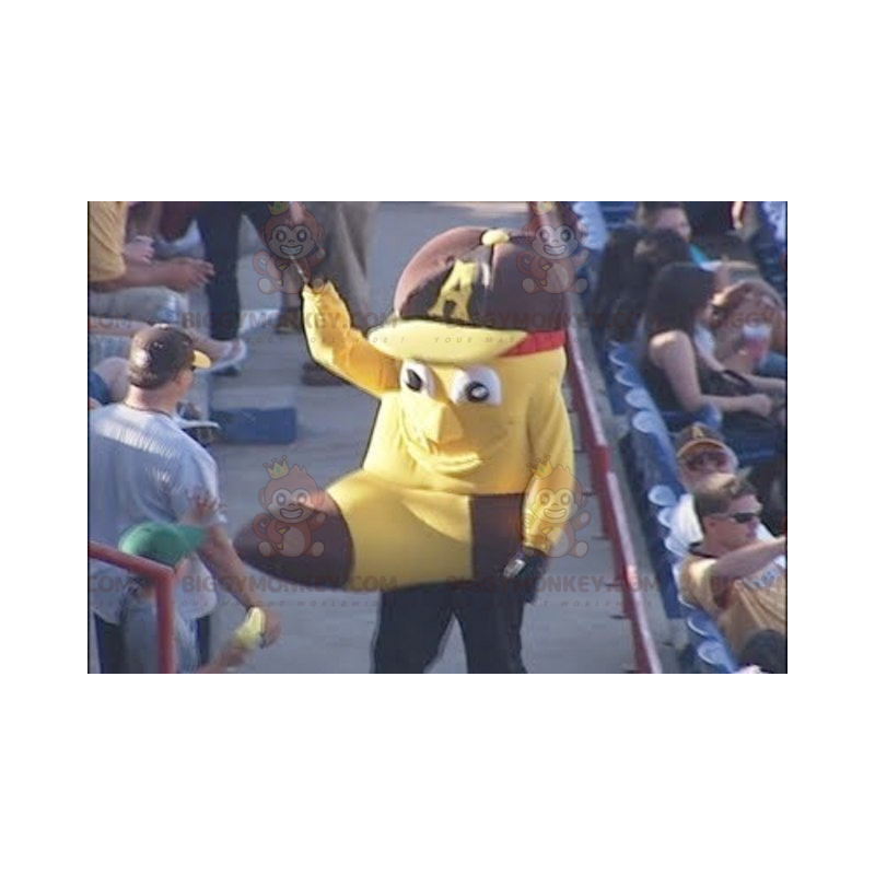 Disfraz de mascota de plátano gigante BIGGYMONKEY™ -
