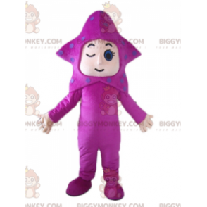 Costume da mascotte Giant Starfish Pink Star BIGGYMONKEY™ -