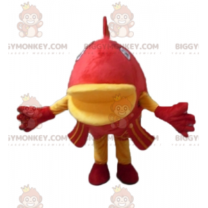 Fantastico costume da mascotte BIGGYMONKEY™ pesce gigante rosso