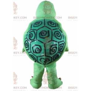 Costume mascotte BIGGYMONKEY™ tartaruga arancione e verde di