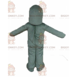 Costume da mascotte BIGGYMONKEY™ squalo bianco e grigio