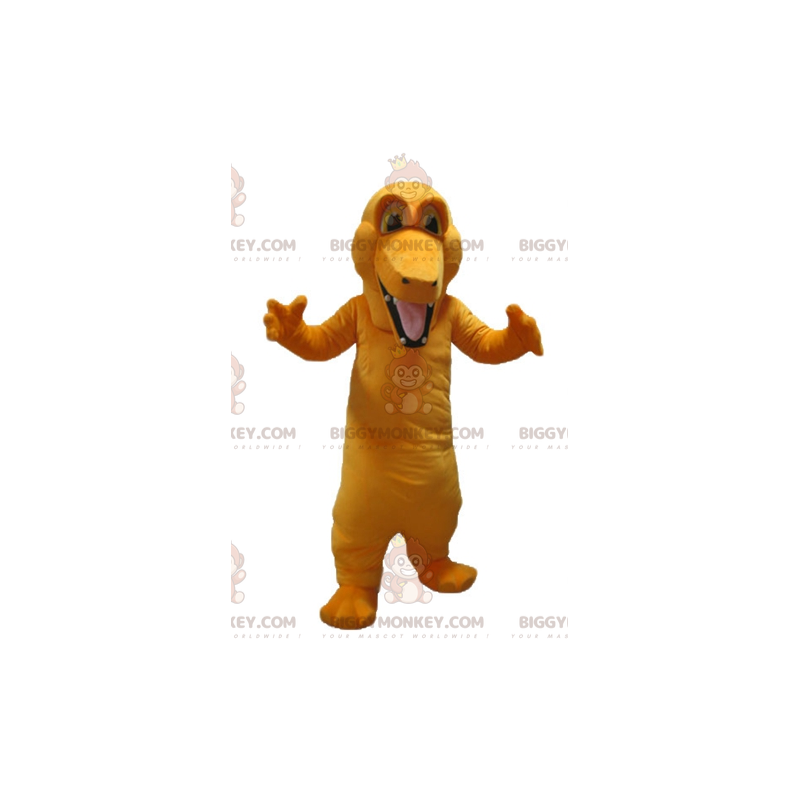 Riesiges farbenfrohes orangefarbenes Krokodil BIGGYMONKEY™