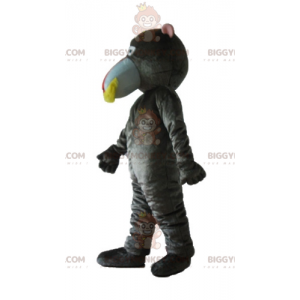 BIGGYMONKEY™ grijze baviaan aap mascotte kostuum -