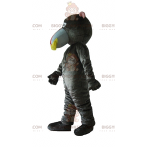 Costume de mascotte BIGGYMONKEY™ de singe gris de babouin -