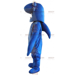 Costume da squalo blu con denti grandi BIGGYMONKEY™ -